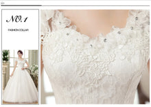 Load image into Gallery viewer, Elegant Lace Ball Gown Wedding Dress
