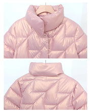 Load image into Gallery viewer, Glossy Winter Cotton Padded Parka
