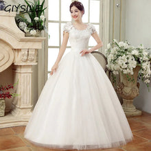 Load image into Gallery viewer, Elegant Lace Ball Gown Wedding Dress
