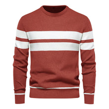 Load image into Gallery viewer, Slim Striped Knit Pullover
