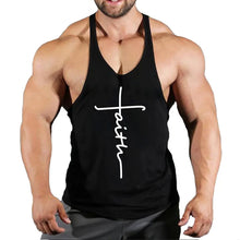 Load image into Gallery viewer, Gym Top Men T-shirts Fitness Man Clothes Muscular Bodybuilding Shirt Singlet Stringer Clothing Vest Men's Singlets Vests Tops
