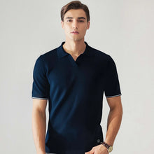 Load image into Gallery viewer, V Neck Embroidered Casual Polo
