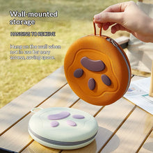 Load image into Gallery viewer, Pet silicone folding bowl dual-purpose water and food feeding bowl outdoor portable folding storage cat pet bowl  Pet supplies
