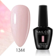 Load image into Gallery viewer, NAILCO 15ml Nail Gel Polish Semi Permanent UV Varnish Nails Art Gel Vernis Manicure TOP BASE Nails Products Supplies Equipment
