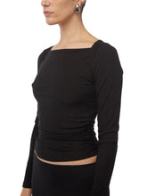 Load image into Gallery viewer, Boat Neck Crop Tee
