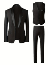 Load image into Gallery viewer, Classic Three-Piece Formal Suit Set
