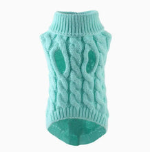 Load image into Gallery viewer, Twist Knit Warm Dog Sweater
