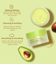 Load image into Gallery viewer, Makeup remover cream deeply cleanses the face, eyes, and lips with a gentle and non irritating makeup remover oil
