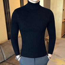 Load image into Gallery viewer, Slim Turtleneck Knit Pullover
