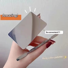 Load image into Gallery viewer, Makeup Palette For Foundation Application Lipstick Eye Shadow Mixer Palette Cosmetic Brushes With Spatula Beauty Tools Nail Art
