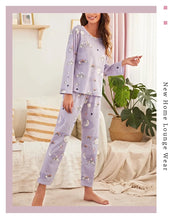 Load image into Gallery viewer, Cartoon Lounge Pajama Set
