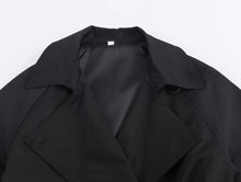 Load image into Gallery viewer, Women's Jackets Autumn 2026 New Fashion Short Trench Coats Chic Lapel Loose Elegant Women long-sleeved Warm Autumn Street Jacket
