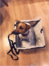 Load image into Gallery viewer, Pet Dog Car Carrier Seat Bag Waterproof Basket Folding Hammock Pet Carriers Bag For Small Cat Dogs Safety Travelling Mesh
