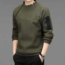 Load image into Gallery viewer, Men's Sweatshirs Spring Fall Long-sleeved T-shirt Top Loose Trend Round Neck Bottoming Shirt Lightweight Casual Sports
