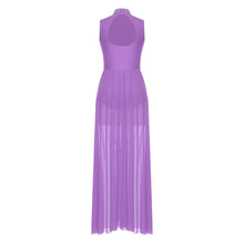 Load image into Gallery viewer, Shiny Lyrical Rhinestone Maxi Dress
