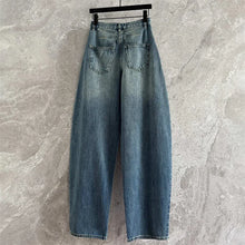 Load image into Gallery viewer, High Waist Straight Denim Pants

