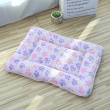 Load image into Gallery viewer, Soft Pet Bed Mats Short Plush Pet Sleeping Bed Mats for Cats Dogs Cute Pad Blanket Warm Kitten Cushion Cat Accessories
