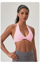 Load image into Gallery viewer, YOGA Naked Feeling Strappy Padded Sports Bras for Women - Fitness Workout Top Criss Cross Back Yoga sports Bras No steel ring
