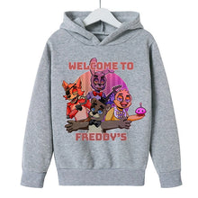 Load image into Gallery viewer, Kids Cartoon Sporty Pullover Hoodie

