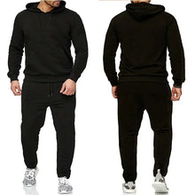 Load image into Gallery viewer, Basic Men/Women 2Pcs/Sets Sweatshirt Hoodies Pants 2024 Male Gyms Fitness Tops Joggers Sportswear Tracksuits

