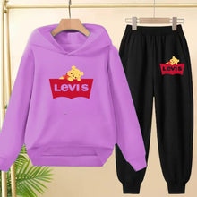 Load image into Gallery viewer, Kids Hooded Sportswear Set
