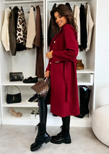 Load image into Gallery viewer, Vintage Double Breasted Wool Trench
