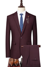 Load image into Gallery viewer, Modern Wedding Business Suit Set
