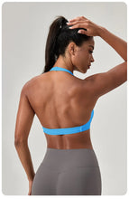 Load image into Gallery viewer, YOGA Naked Feeling Strappy Padded Sports Bras for Women - Fitness Workout Top Criss Cross Back Yoga sports Bras No steel ring
