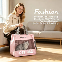 Load image into Gallery viewer, Pet Cat Carrier Bag Outdoor Travel Backpack for Cats Small Dogs Breathable Cat Carrying Bag Pet Supplies Outdoor Travel Camping
