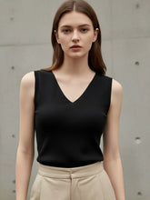 Load image into Gallery viewer, 2026 Summer Knitted Women Tank Tops Trendy Thin Tops Basic V-neck Tees Sleeveless Tops Casual Tank Tops For Women
