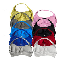 Load image into Gallery viewer, KEEP THAT PUMP Strappy Sports Bra With Logo High Support Womens Yoga Seamless Workout Top Elasticity Fitness Running Gym Bras
