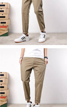 Load image into Gallery viewer, Korean Casual Elastic Cargo Pants
