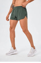 Load image into Gallery viewer, Men Marathon Racing Gym Sports Shorts Anti-escaping Lining Quick Dry Workout Training Fitness Jogging Short  Arrow Pants
