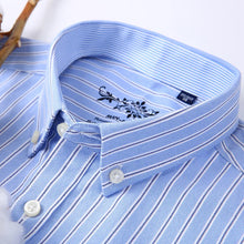 Load image into Gallery viewer, Slim Striped Office Shirt Men
