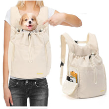 Load image into Gallery viewer, Pet Travel Chest Backpack Large Capacity Portable Breathable Handbag Outdoor Travel Cat and Dog Bag
