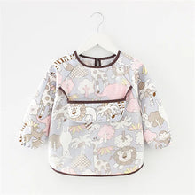 Load image into Gallery viewer, Waterproof Long Sleeve Baby Bib
