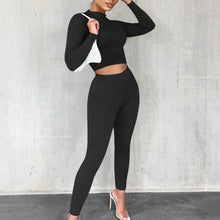 Load image into Gallery viewer, Winter Autumn Women's Yoga Set Gym Workout Fitness Set
