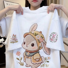Load image into Gallery viewer, Women T-Shirts Loose Streetwear Unisex Fun Dog Printing Short Sleeve Cotton Girl Tees Female Top Summer 2026
