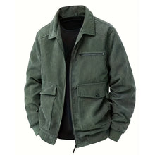 Load image into Gallery viewer, Corduroy Multi Pocket Cargo Jacket
