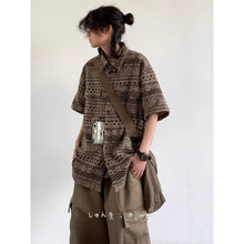 Load image into Gallery viewer, Ethnic Casual Beach Shirt Men
