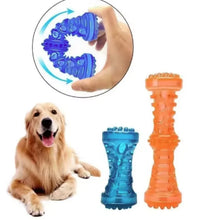 Load image into Gallery viewer, Dog Teething Toy Chew Stick Bite Resistant Fun Leak Proof Food Toy Pet Teether Cleaner Stick
