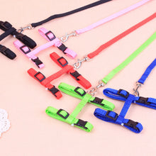 Load image into Gallery viewer, Adjustable Pet Cat Collar For Cats Cozy Nylon Rabbit Kitten Kedi Harness Leash Set Dog Cat Accessories Products For Pets
