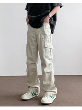 Load image into Gallery viewer, Pants Men's Trendy American Paratrooper Overalls Men's Summer Casual Handsome Outdoor Loose Straight
