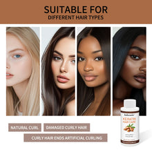 Load image into Gallery viewer, Hair Straightening Lotion Professional Keratin Treatment Cream Smoothing Soft Repair Perms Damaged Frizz Hair Care Products

