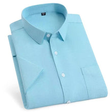 Load image into Gallery viewer, Oversized Cotton Oxford Short Shirt
