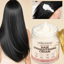 Load image into Gallery viewer, Hair Straightening Cream Smoothing Frizz Control Nourishing Repair Damaged Silky Hair Care Treatment
