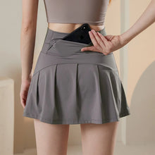 Load image into Gallery viewer, High Waist Tennis Skirt Shorts
