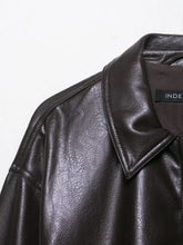 Load image into Gallery viewer, Faux Leather High Street Jacket
