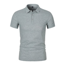 Load image into Gallery viewer, 2025 Hot Sale Men's Summer Casual Breathable Comfortable Polo Shirt Men's Solid Color High Quality Short Sleeve T-Shirt ﻿

