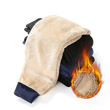 Load image into Gallery viewer, Mens Thick Fleece Thermal Trousers Outdoor Winter Warm Casual Pants Joggers
